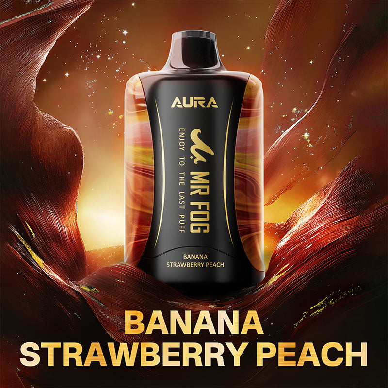 Mr Fog Aura 60K - Banana Strawberry Peach
