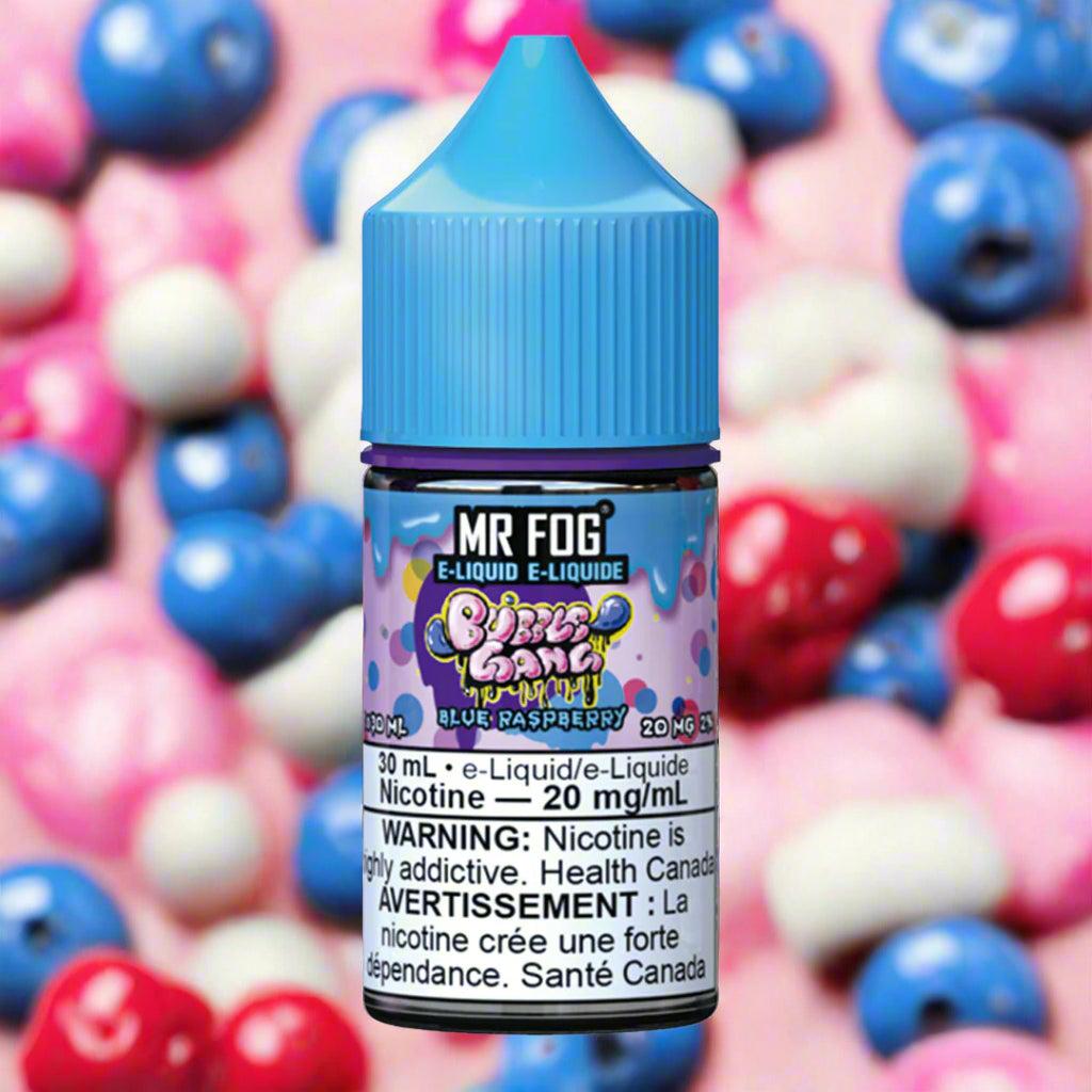 Mr Fog Salt Nic- Bubble Gang Blue Raspberry