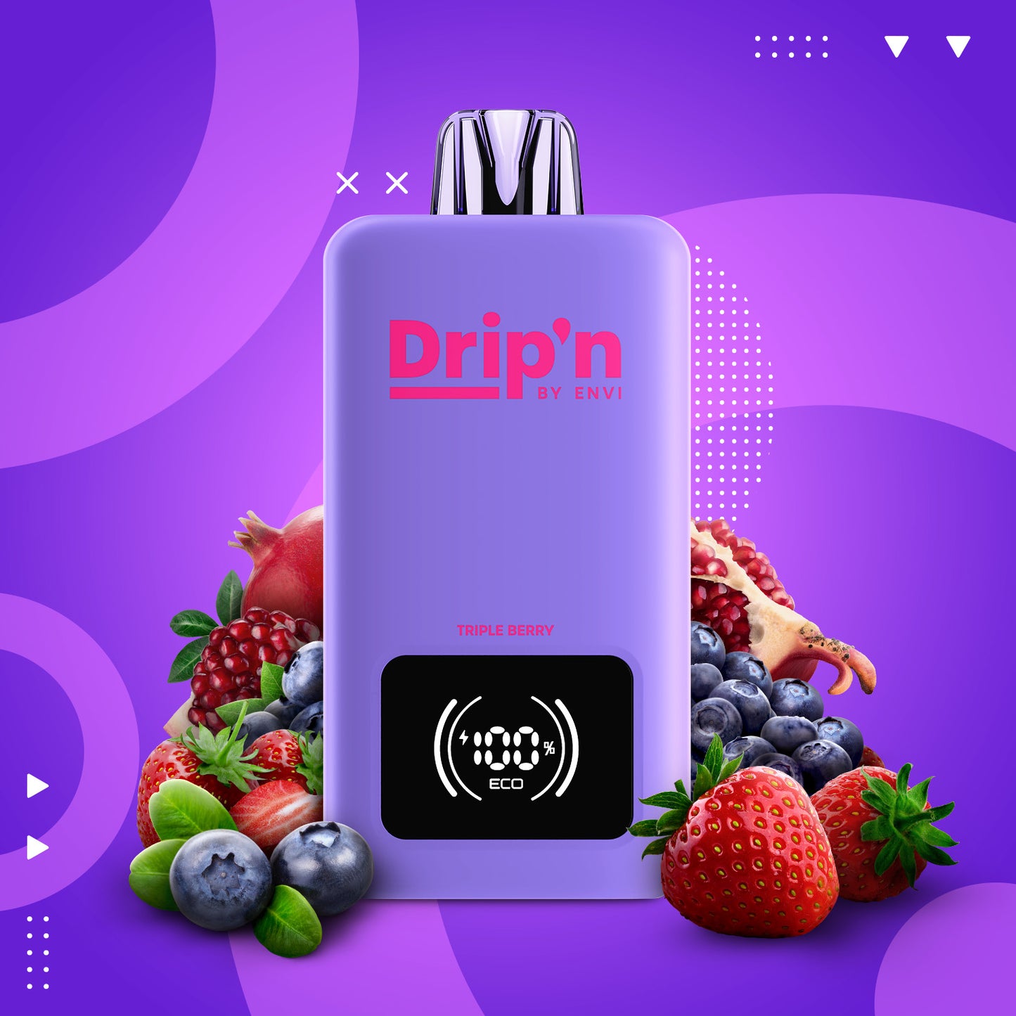 Drip'n 70K - Triple Berry
