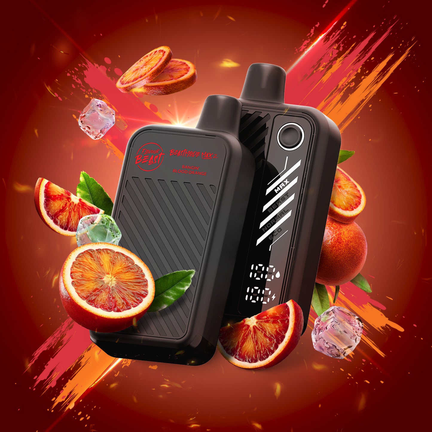 Flavour Beast Mode Max 50K - Bangin' Blood Orange