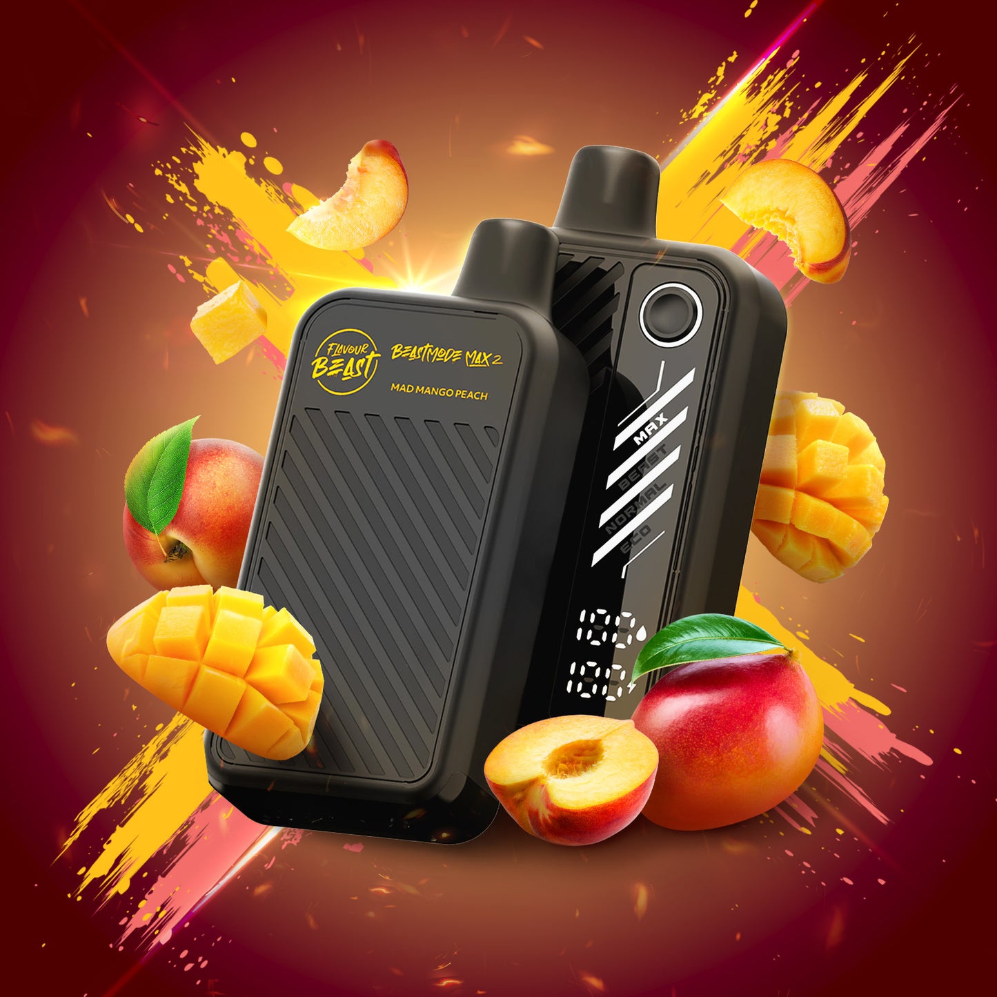Flavour Beast Mode Max 50K - Mad Mango Peach