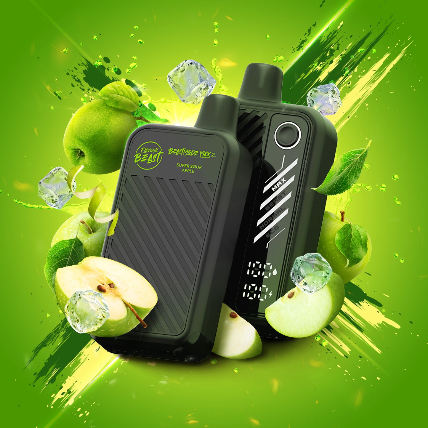 Flavour Beast Mode Max 50K - Super Sour Apple