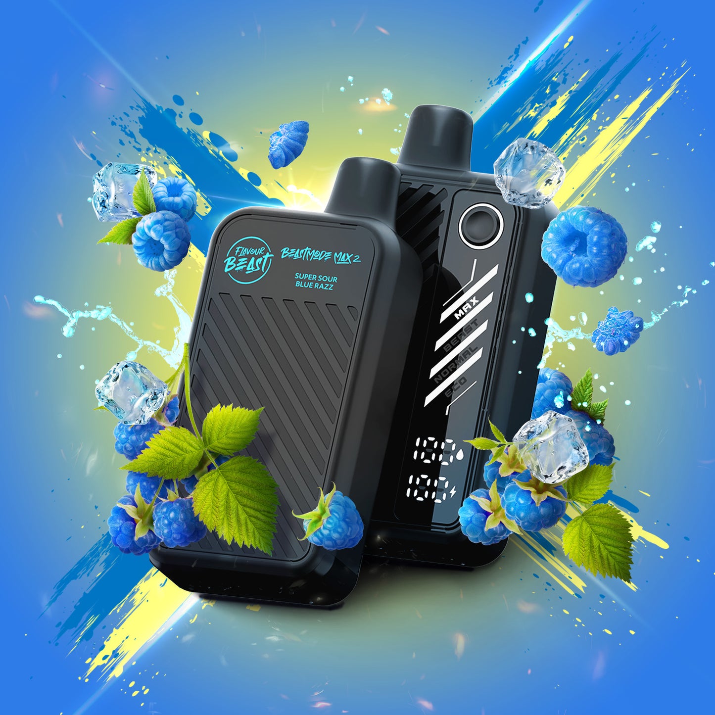 Flavour Beast Mode Max 50K - Super Sour Blue Razz
