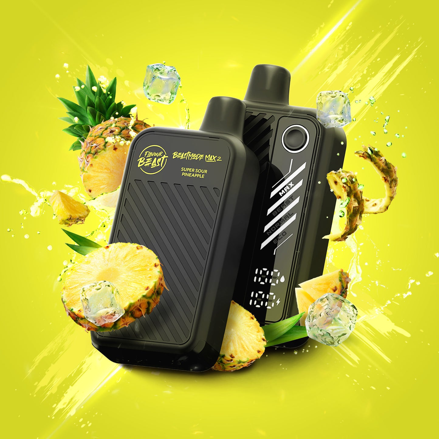 Flavour Beast Mode Max 50K - Super Sour Pineapple