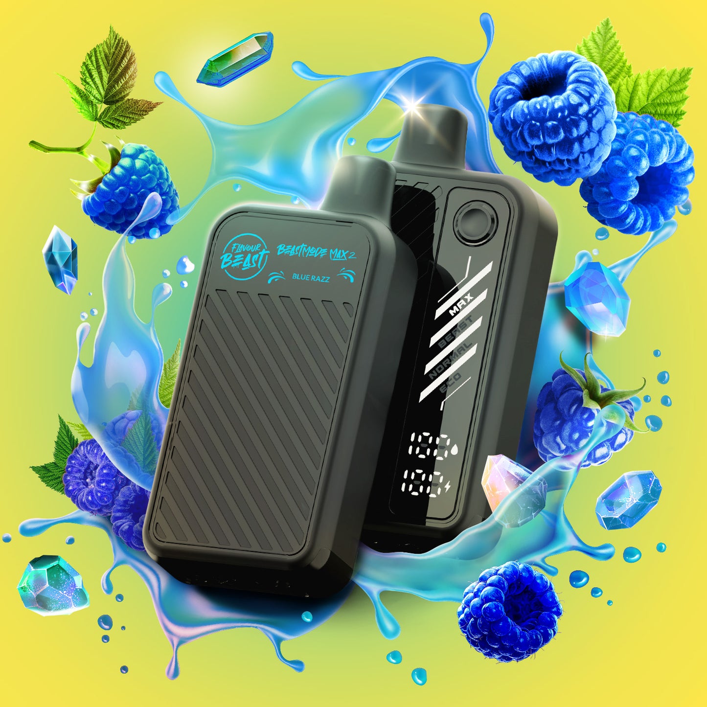 Flavour Beast Mode Max 50K - Gushin Blue Razz