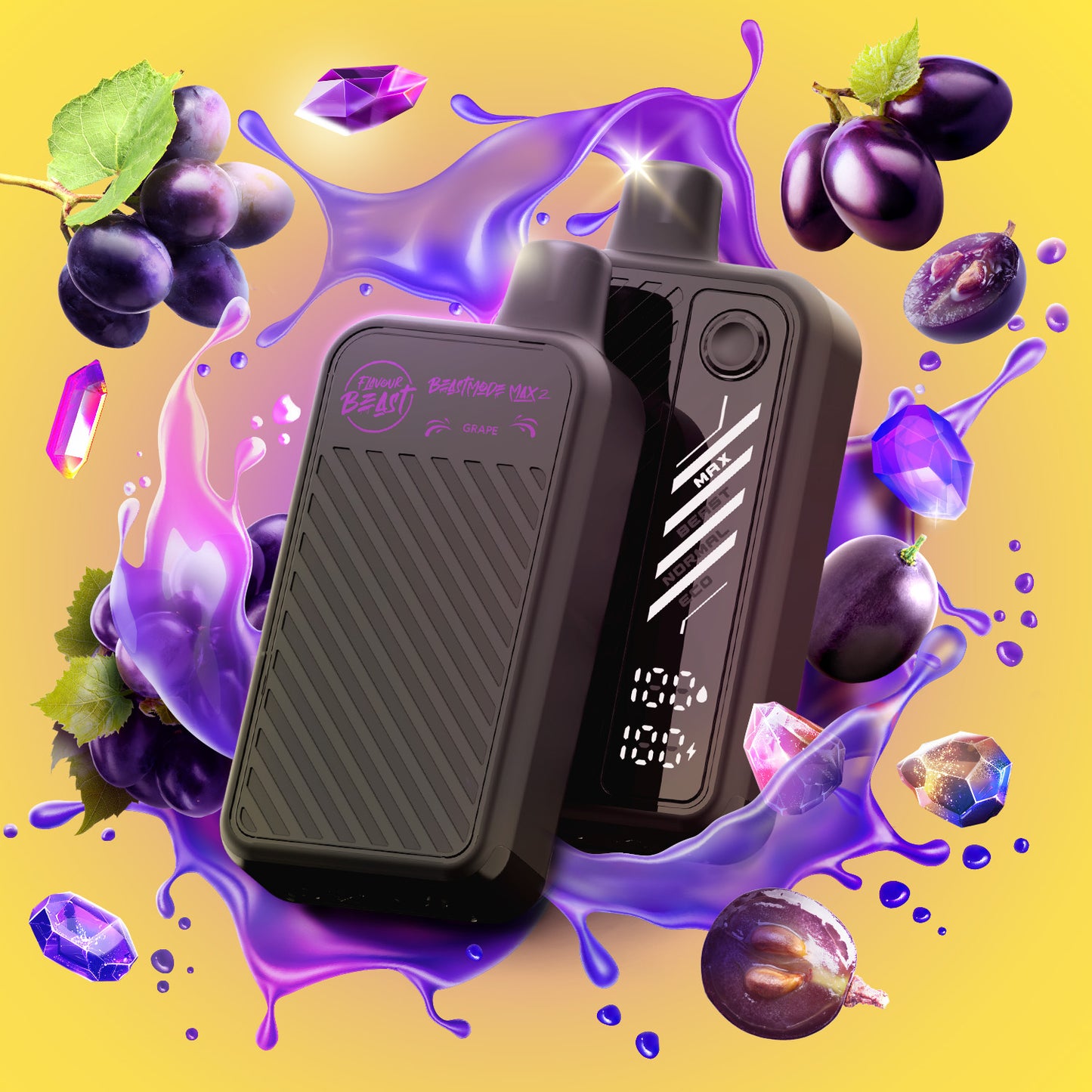 Flavour Beast Mode Max 50K - Gushin Grape