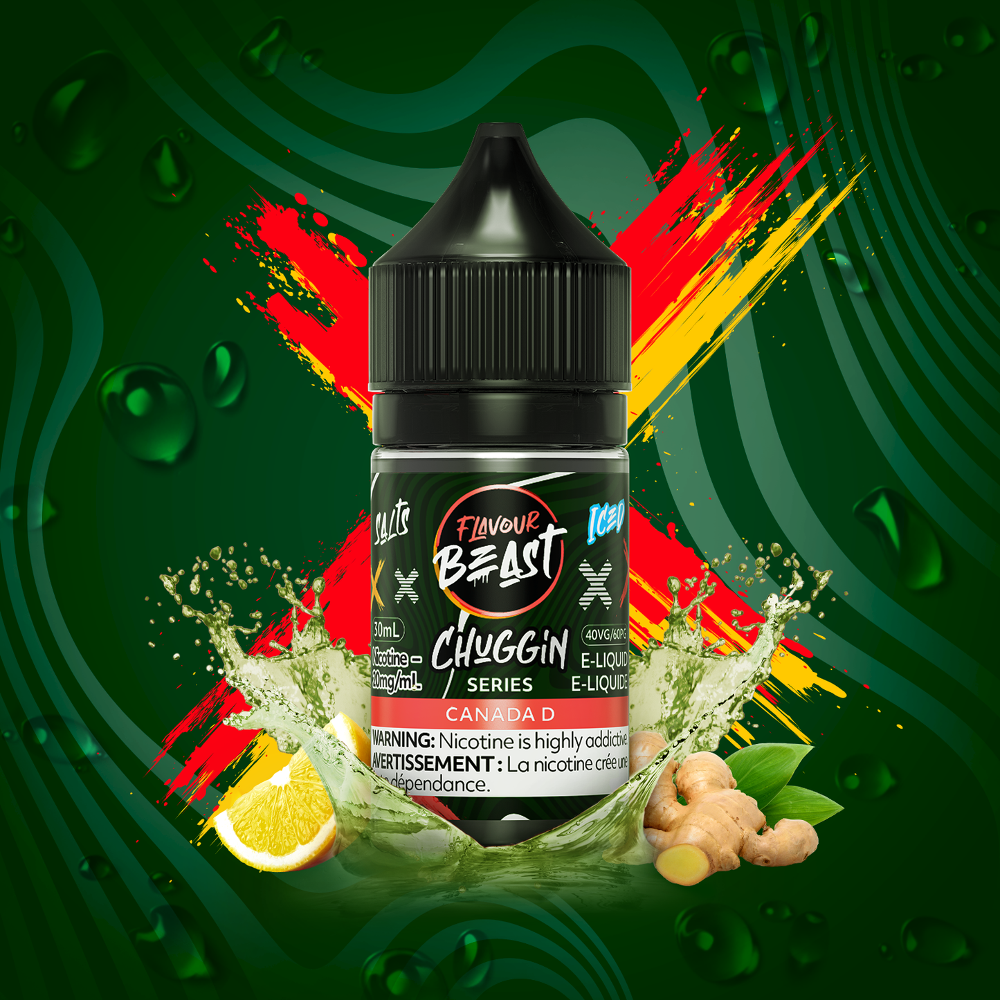 Flavour Beast E-Liquid Chuggin - Canada D (ICED)