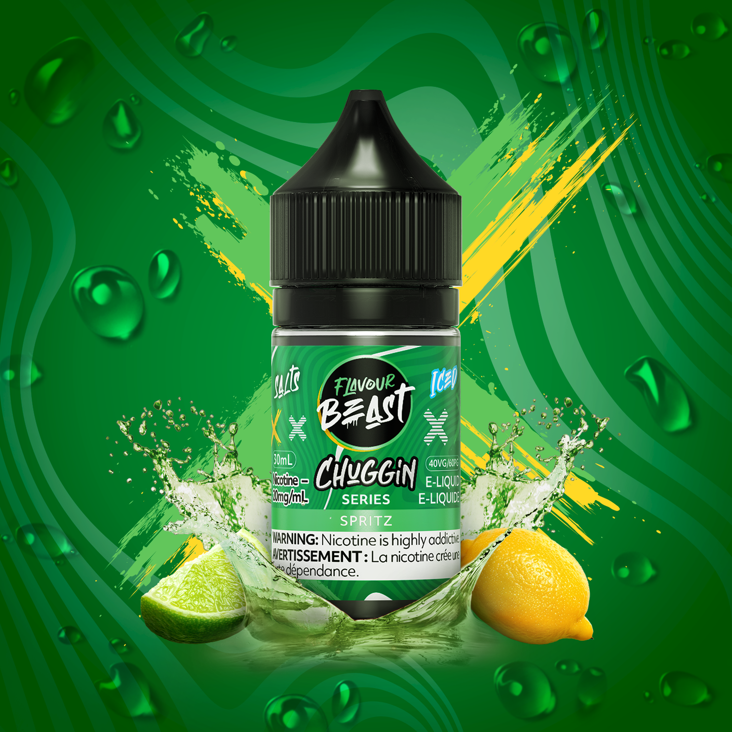 Flavour Beast E-Liquid Chuggin - Spritz (ICED)