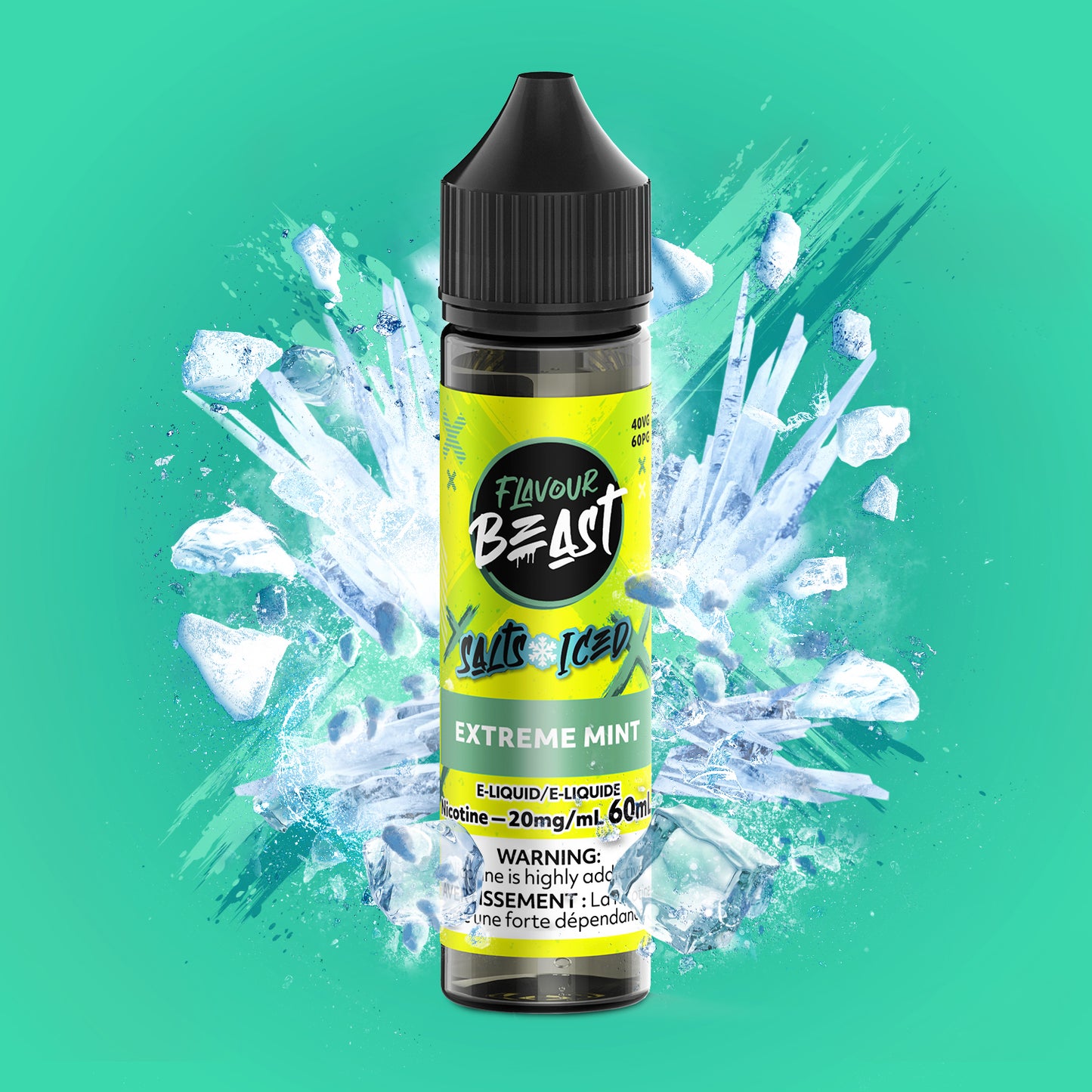 Flavour Beast E-liquid 60ml - Extreme Mint