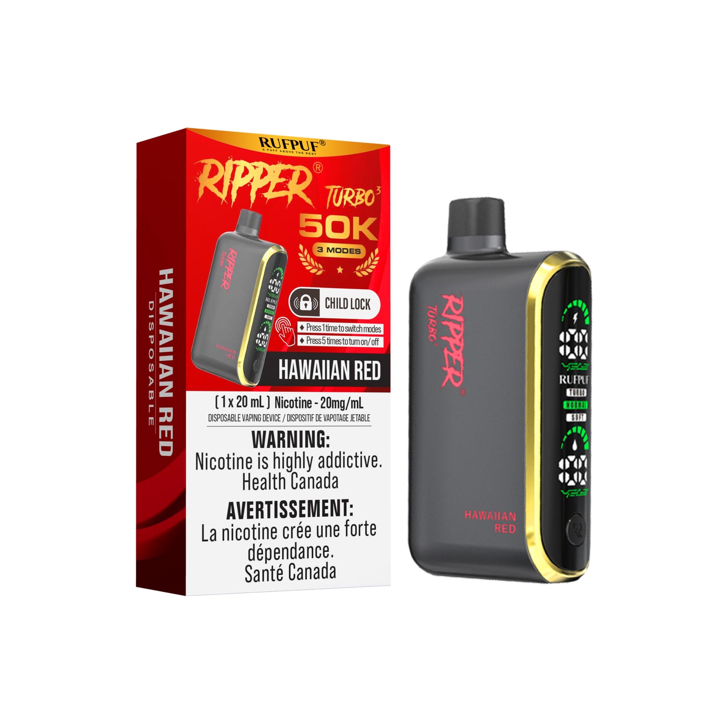 Ripper T3 50K - Hawaiian Red