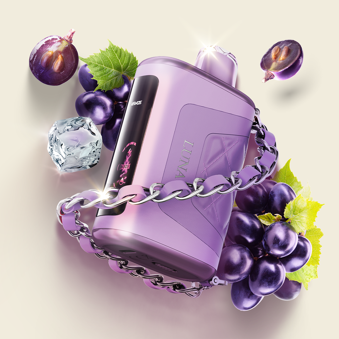 Kraze Luna 42K - Glitz Grape Ice