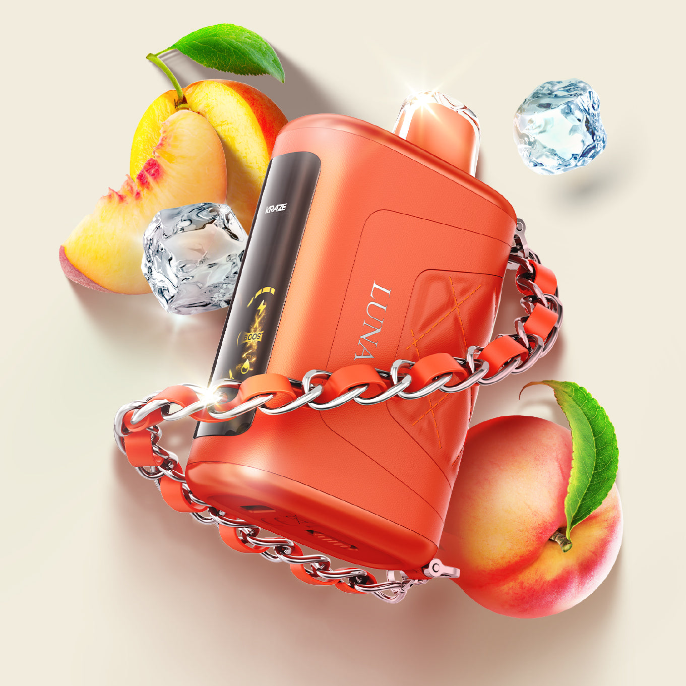Kraze Luna 42K - Frizzy Peach G Ice
