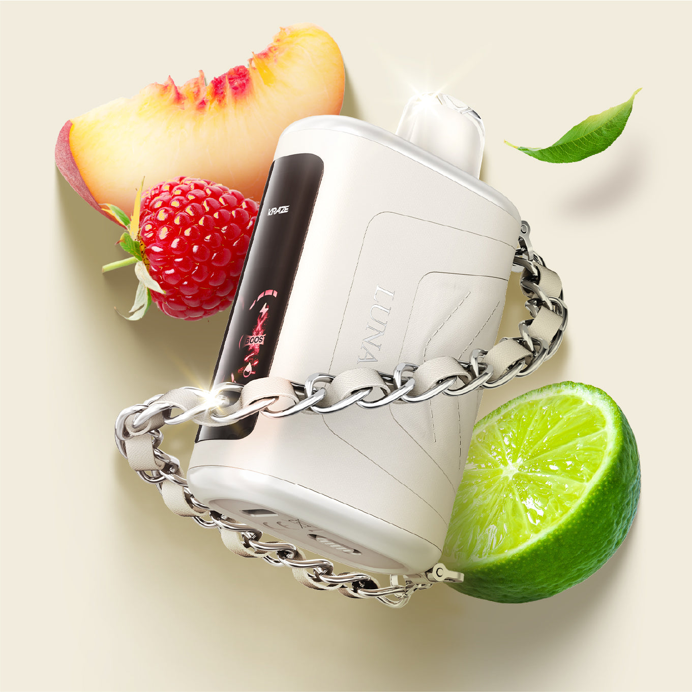 Kraze Luna 42K - White Peach Razz Lime