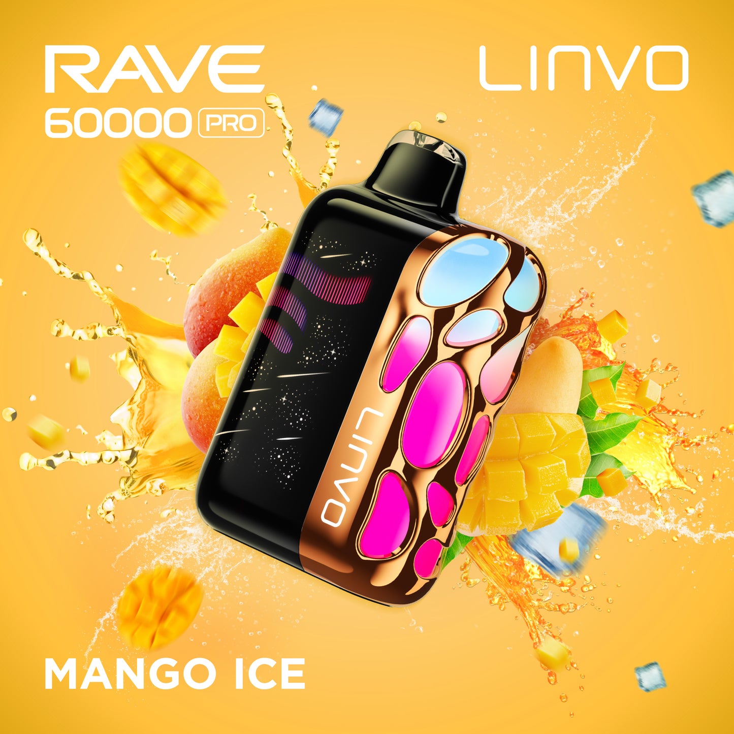 Linvo Rave 60K - Mango ice