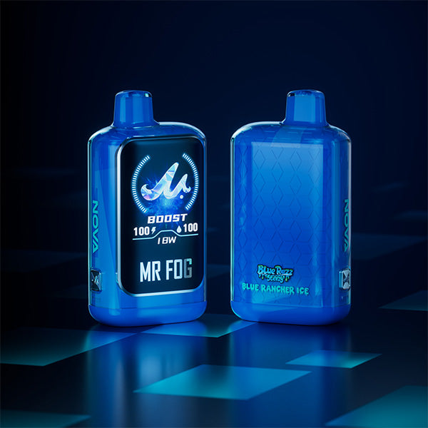 MR FOG NOVA- Blue Razz Steezy Blue Rancher Ice