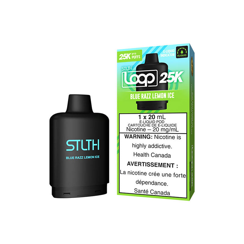 STLTH LOOP 25K POD - Blue Razz Lemon Ice