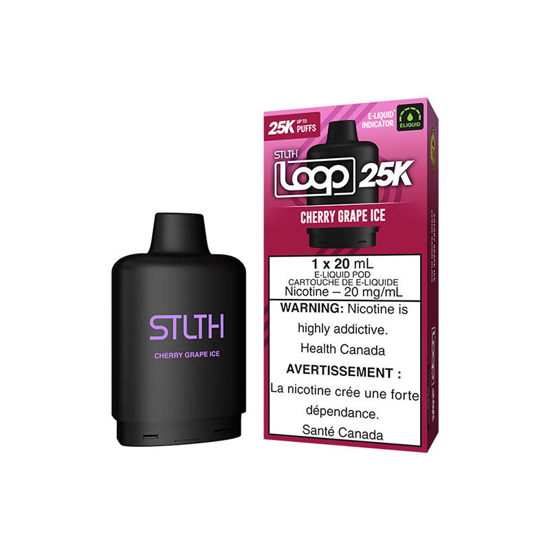 STLTH LOOP 25K POD - Cherry Grape Ice