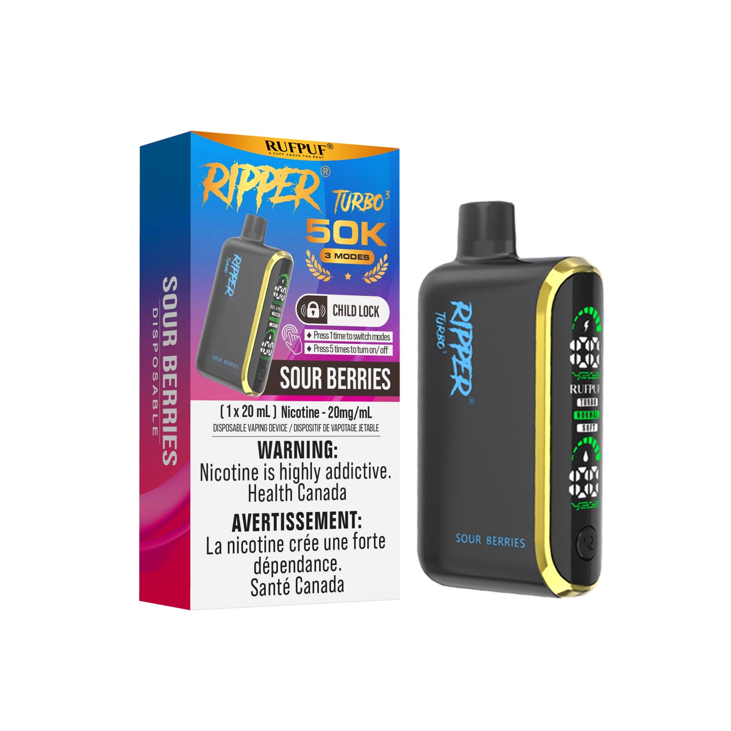 Ripper T3 50K - Sour Berries