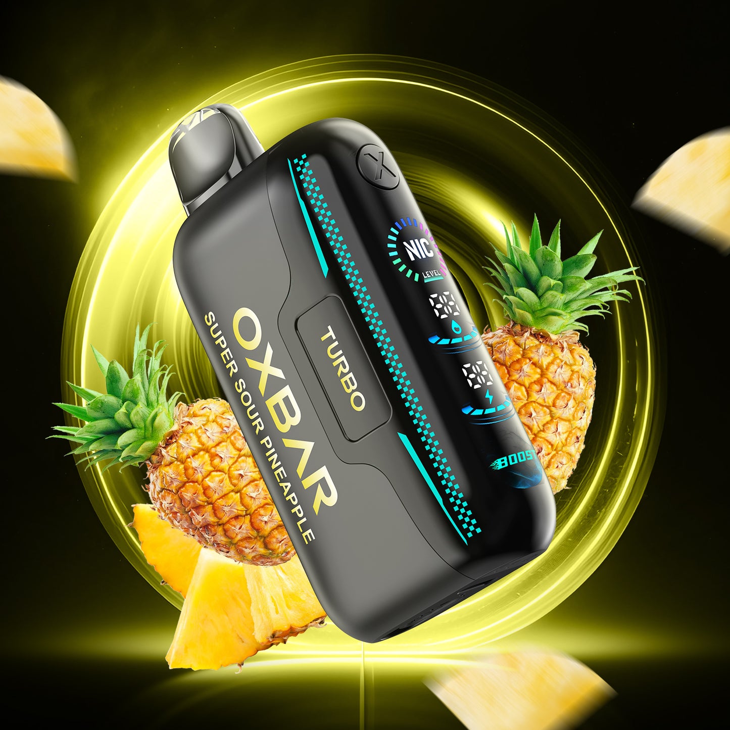 Rocky Vapor Oxbar 42K - Super Sour Pineapple