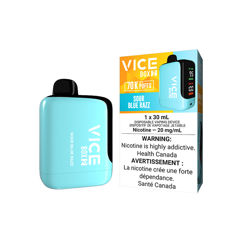 Vice Box 2 70K - Sour Blue Razz