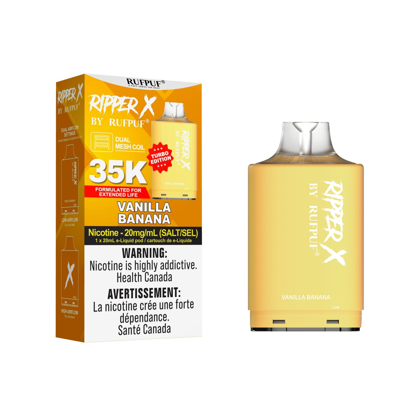 Ripper X - Vanilla Banana Ice