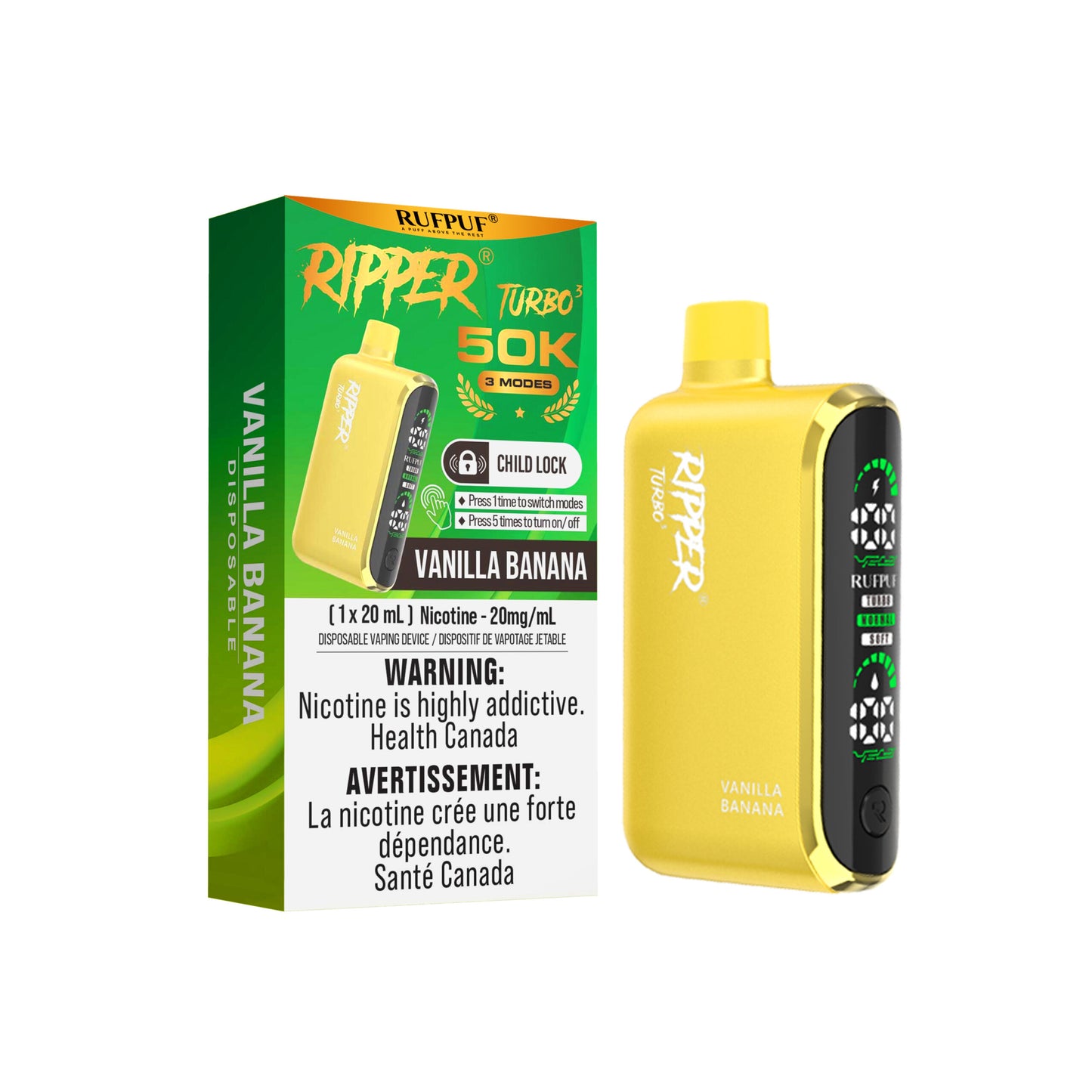 Ripper T3 50K - Vanilla Banana