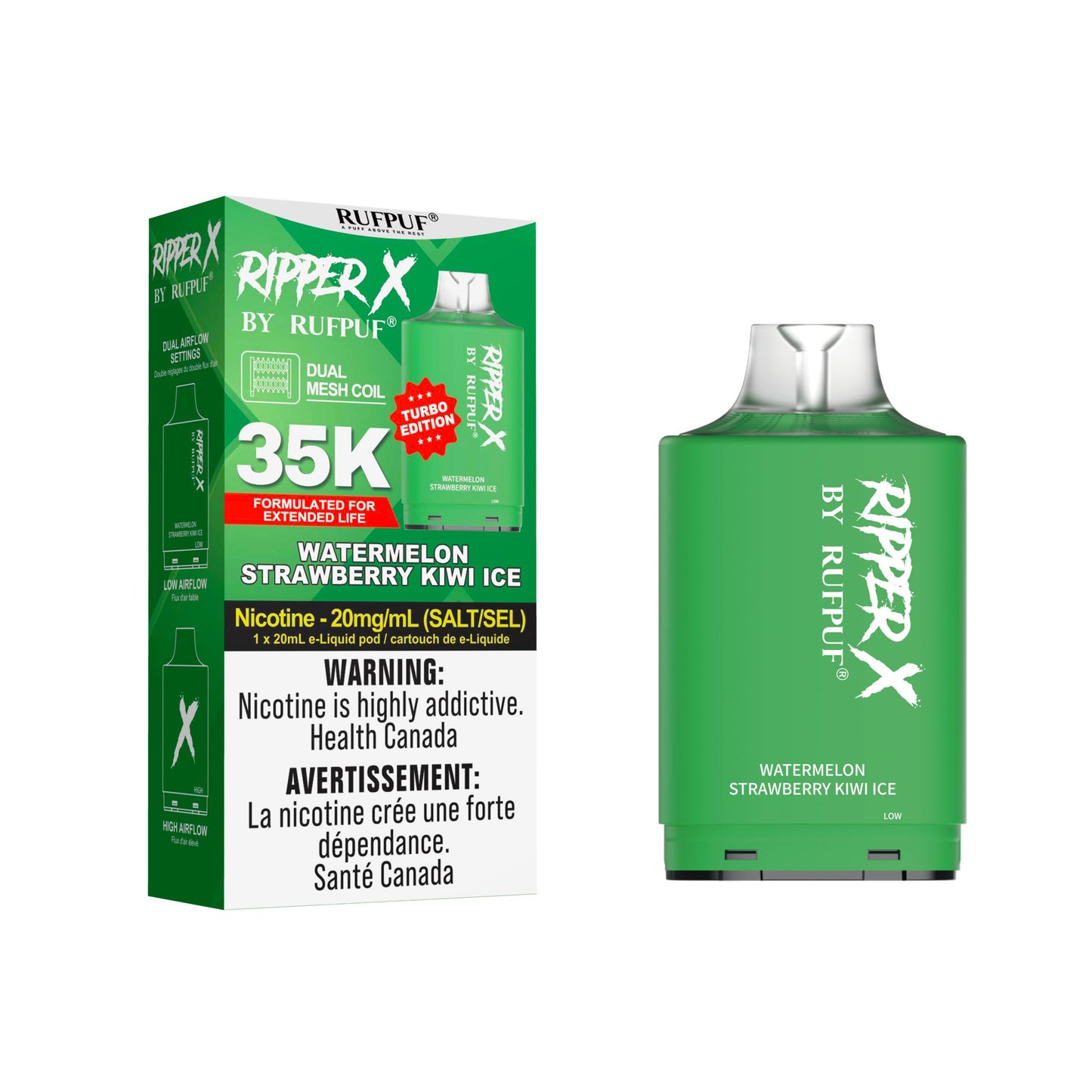 Ripper X - Watermelon Strawberry Kiwi Ice