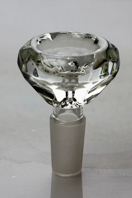 14MM Diamond shape wide glass bowl - BlazenHaze