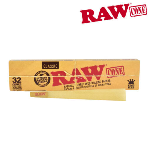RAW PRE-ROLLED CONE KS – 32/PACK