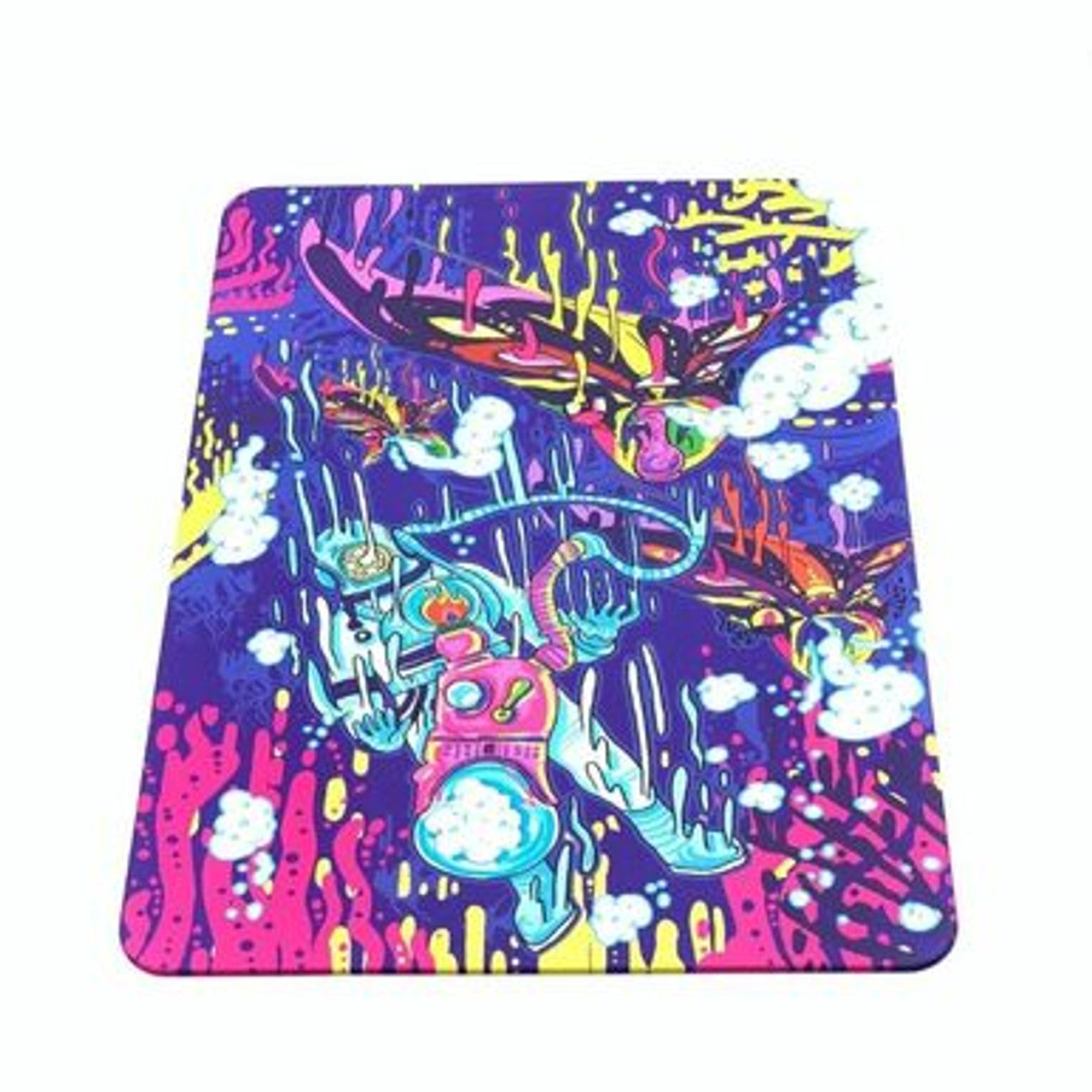Trippy Astronaut Silicone Dab Mat - BlazenHaze