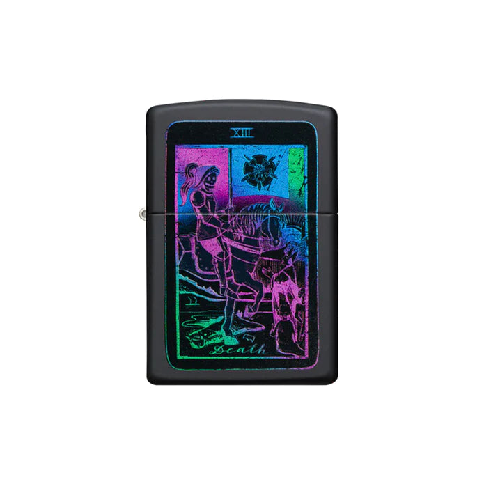 Zippo Black Light Tarot Card Design