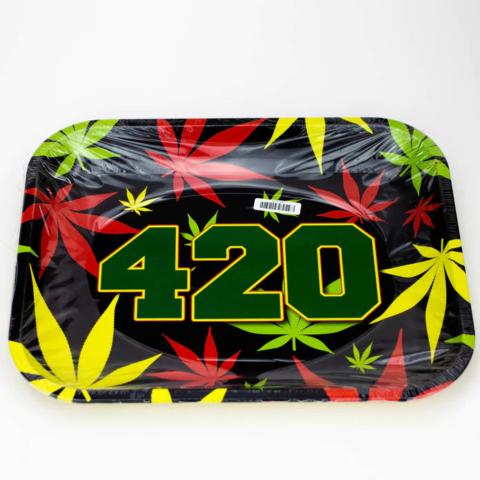 Large Metal Rolling Tray - BlazenHaze