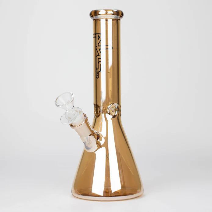 PHS | 10" Solid Color Eletroplate Glass Beaker Bong - BlazenHaze