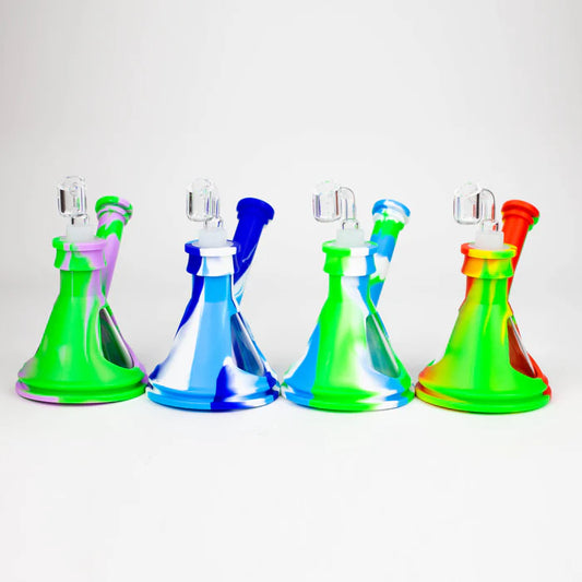 6" Silicone+Glass Rig-Assorted