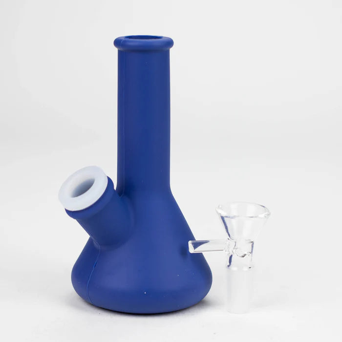 4" Mini Silicone Bong - Assorted