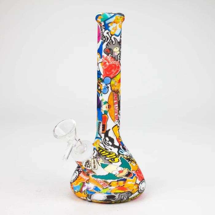 7.5" Silicone Mini Bong - Assorted