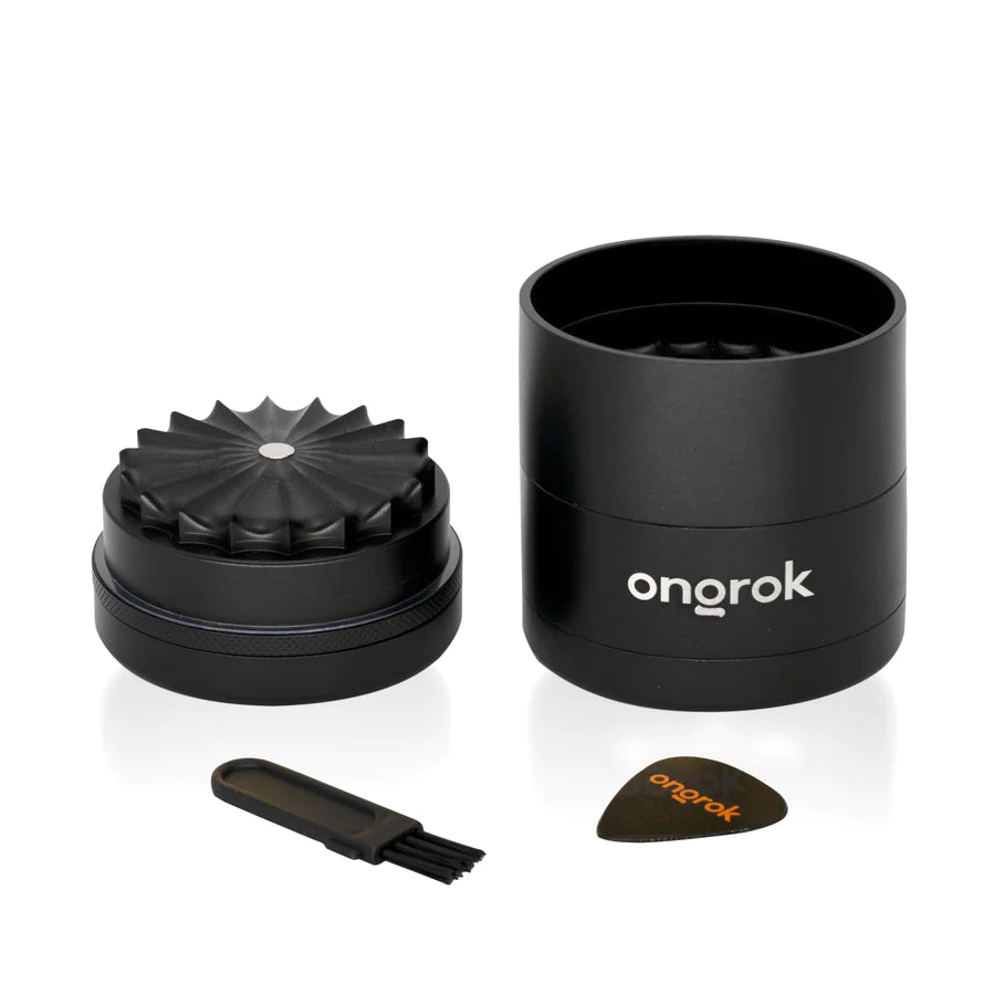 Ongrok 5 Piece, Flower Petal Toothless Grinder with Storage – BlazenHaze