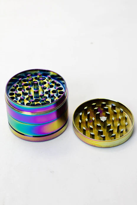 Infyniti 4 parts rainbow herb grinder - BlazenHaze