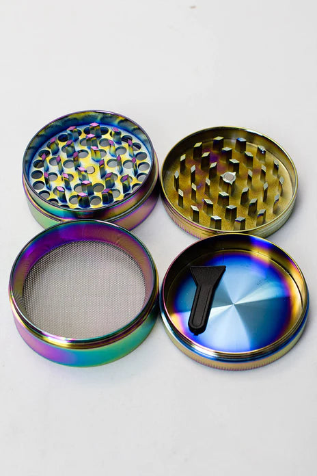 Infyniti 4 parts rainbow herb grinder - BlazenHaze