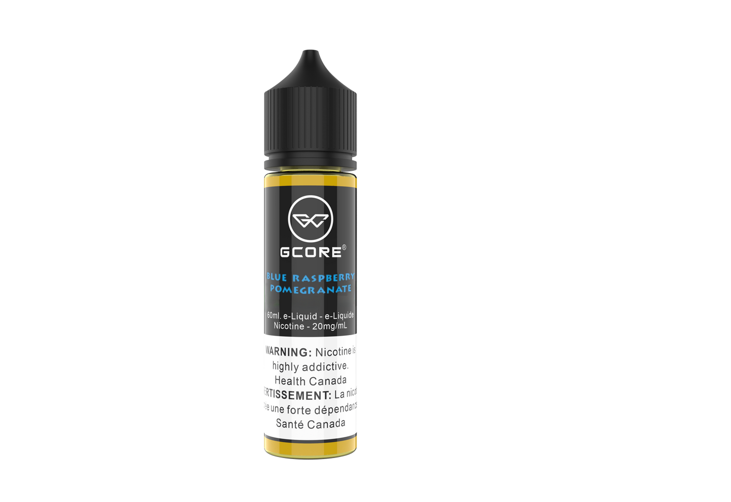 Gcore Nic Slats 60ml- Blue Raspberry Pomegranate