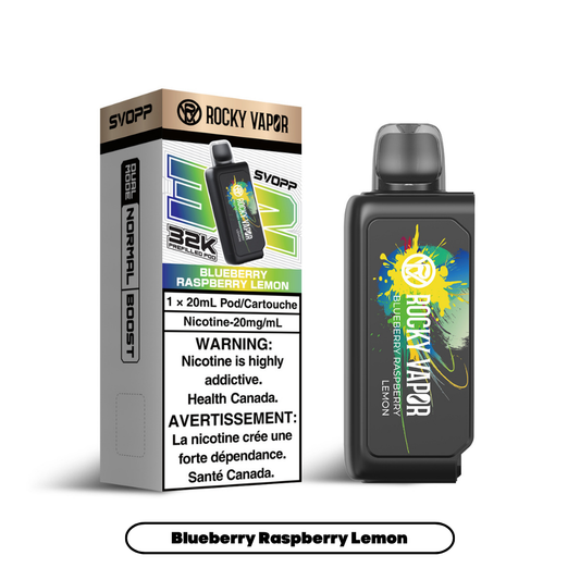 SVOPP ROCKY VAPOR OXBAR [PREFILLED PODS] - Blueberry Raspberry Lemon