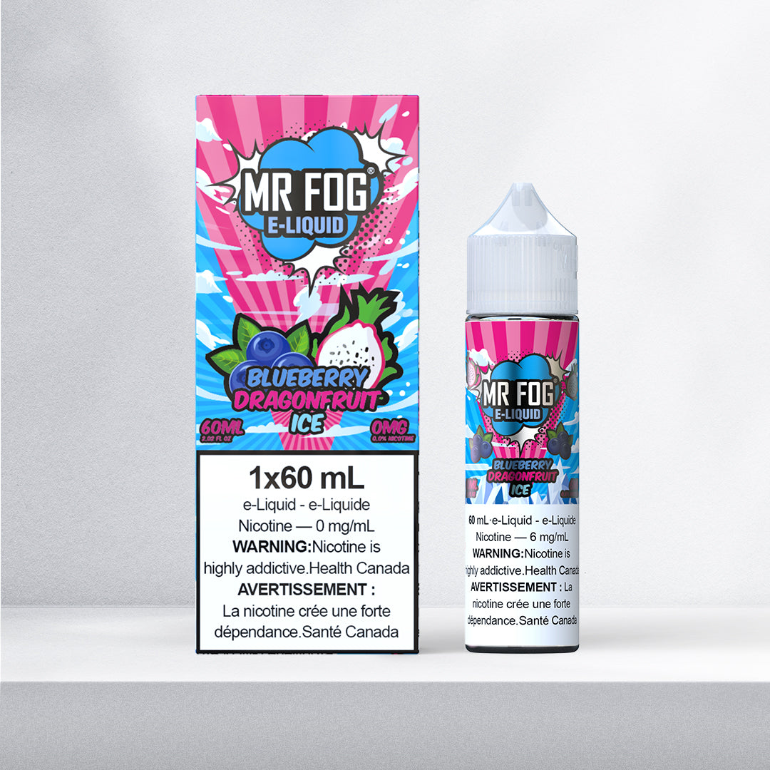 Mr Fog E-Liquid- Blueberry Dragonfruit Ice