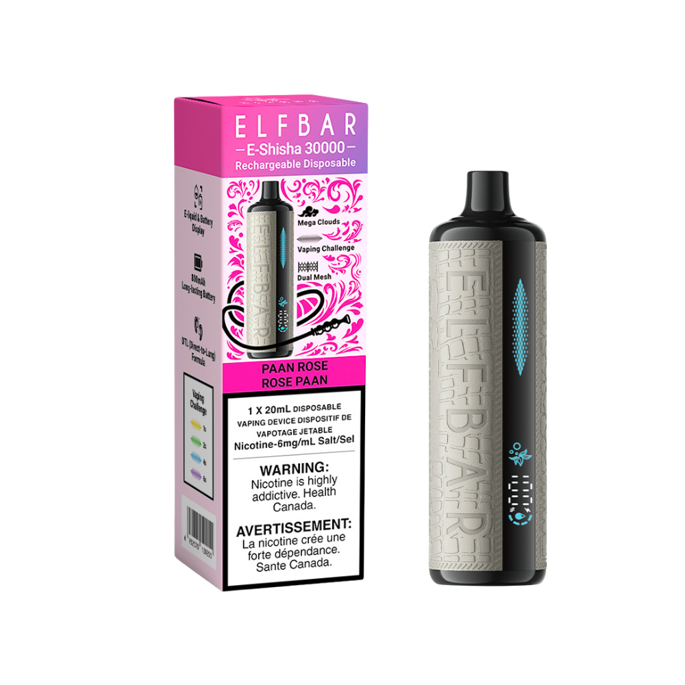 Elf Bar E-Shisha 30K - Paan Rose