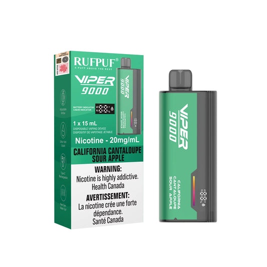 RufPuf Viper 9000 - California Cantaloupe Sour Apple - BlazenHaze