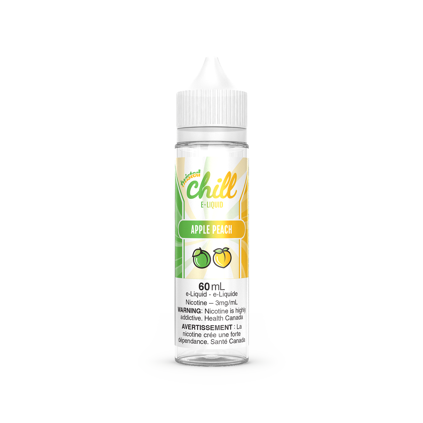 Chill Twisted E-Liquid 3MG - Apple Peach