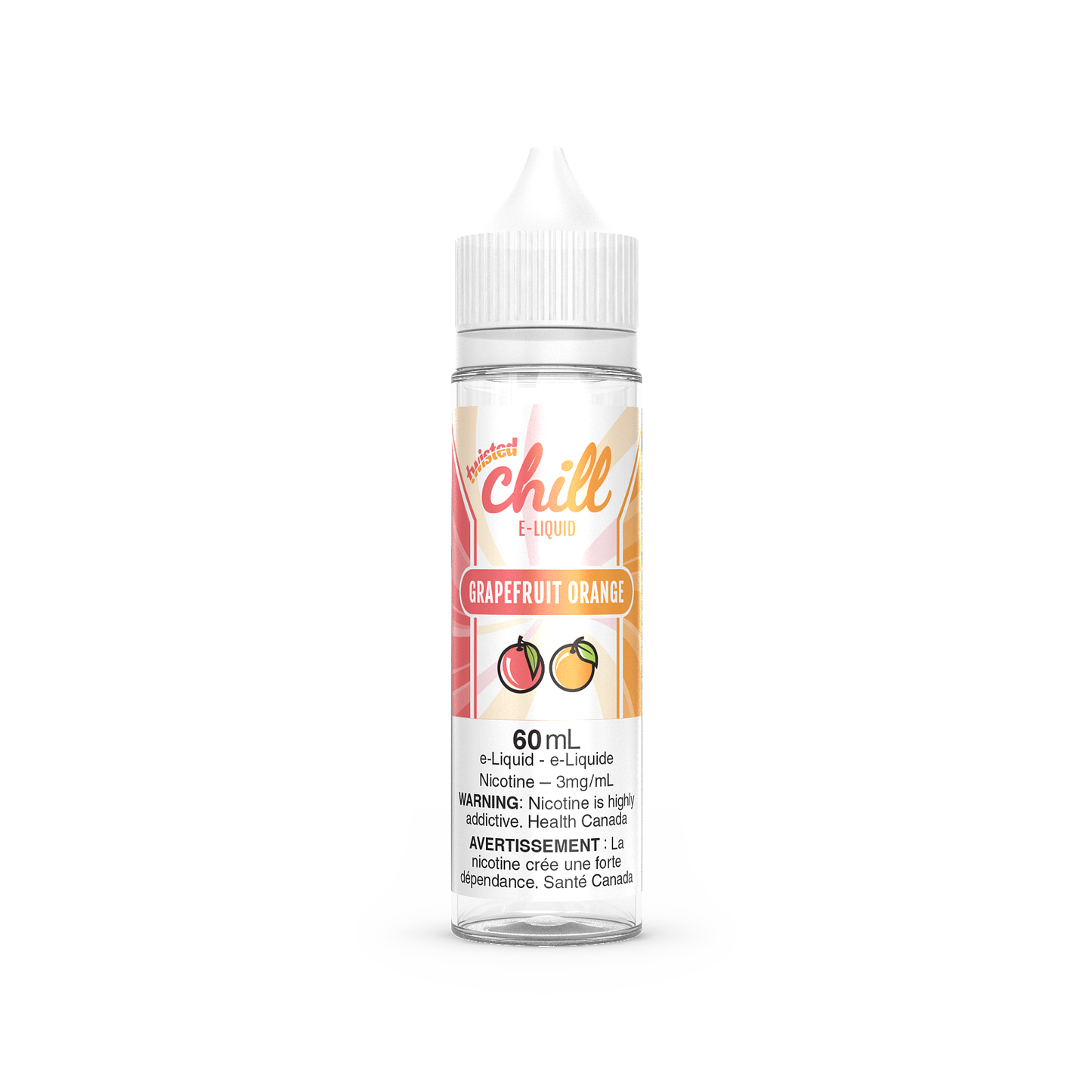 Chill Twisted E-Liquid 3MG - Grapefruit Orange