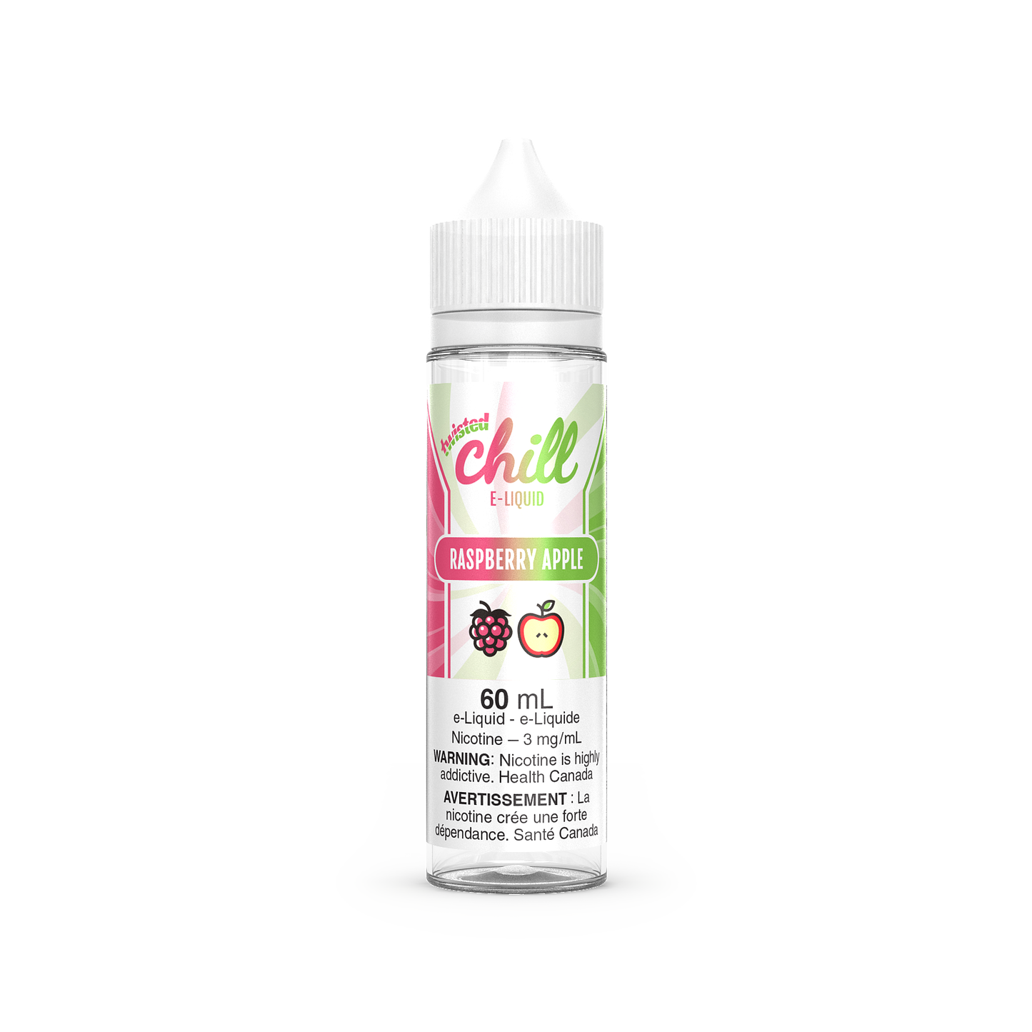 Chill Twisted E-Liquid 3MG - Raspberry Apple