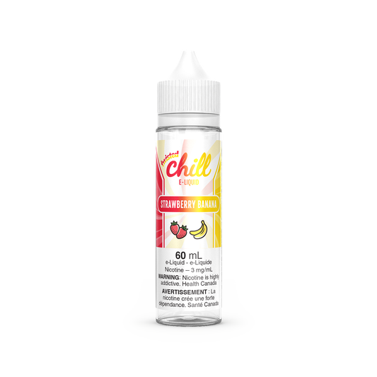 Chill Twisted E-Liquid 3MG - Strawberry Banana