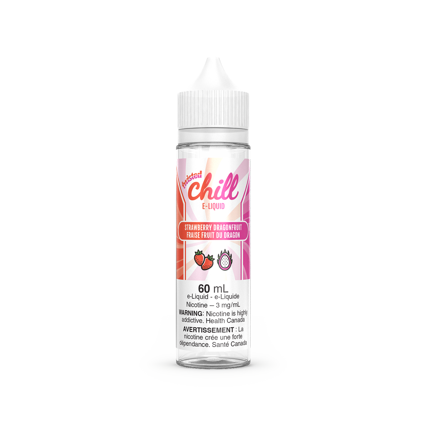 Chill Twisted E-Liquid 3MG - Strawberry Dragonfruit