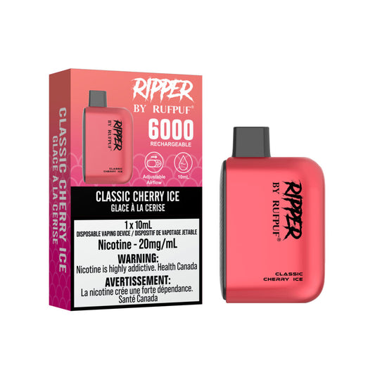 RufPuf Ripper 6000- Classic Cherry Ice